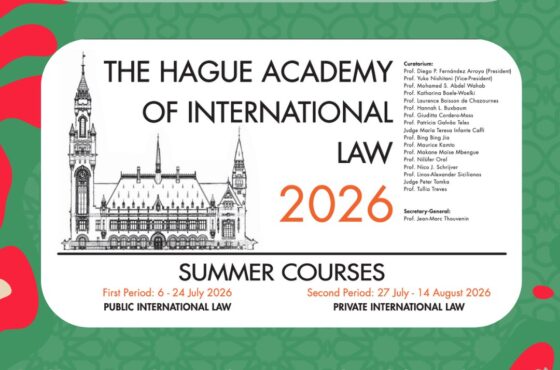 Rabbani Foundation ondersteunt Arabische rechtenstudenten: meld je aan voor de zomercursussen van de Haagse Academie voor Internationaal Recht